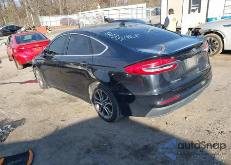 2019 Ford Fusion Sel from USA, damaged, VIN 3FA6P0CD2KR237909